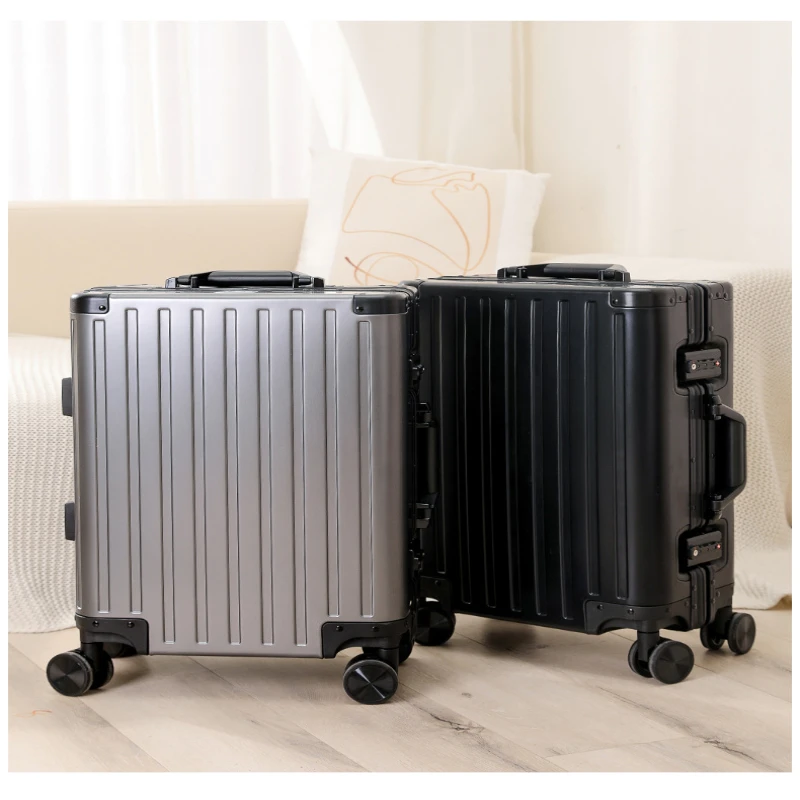 All-Aluminum Magnesium Alloy Luggage Women's 20