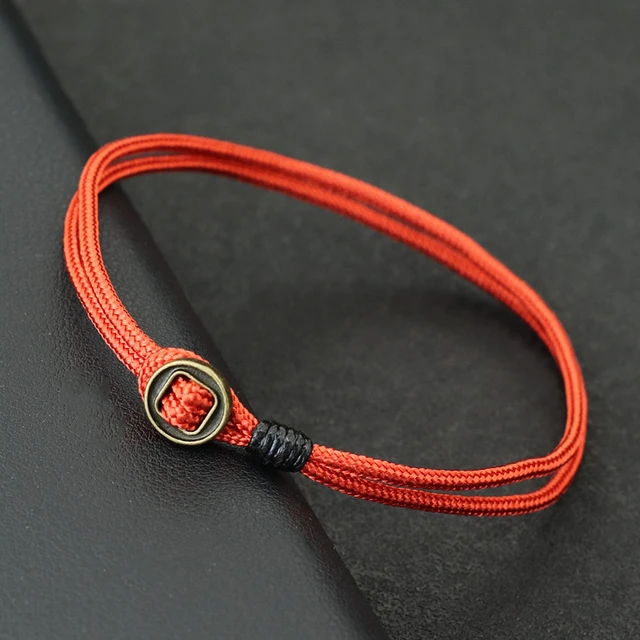 Minimalist Handmade Milan Rope Bracelet Black Easy Hook Men String