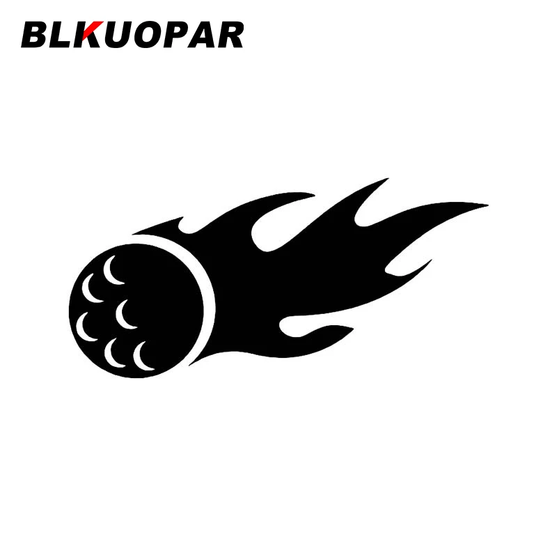 

BLKUOPAR Гольф спортивные шары силуэт автомобильные наклейки солнцезащитные наклейки лобовое стекло кондиционер Водонепроницаемый Виниловый пользовательский принт
