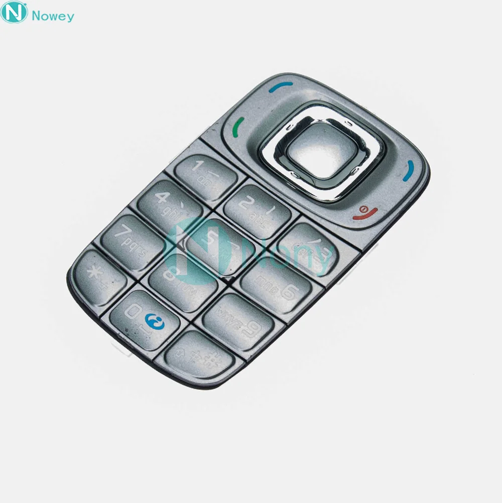Nowey 6085 커버 키보드 Nokia 6085 전화 영어 러시아어 키패드 교체 하우징 부품