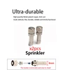 Aquarium Humidifying Spray Accessories Rainforest Tank Sprinkler,Misting Cooling nozzle, End Plug, Tube, Filter 4