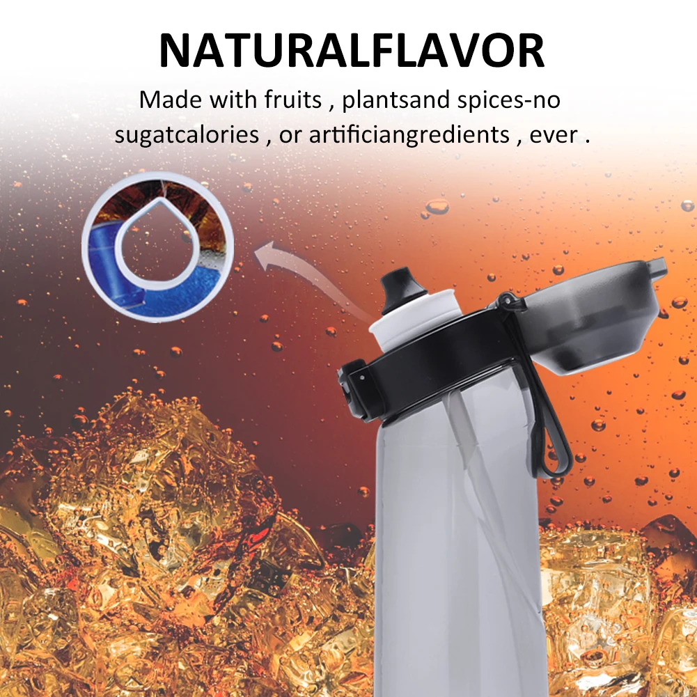 Water Bottle Flavor Pods Fruit Scent Pods Air Scent Fruit Flavour 0 Sugar Up plastic Water Drink Bottle