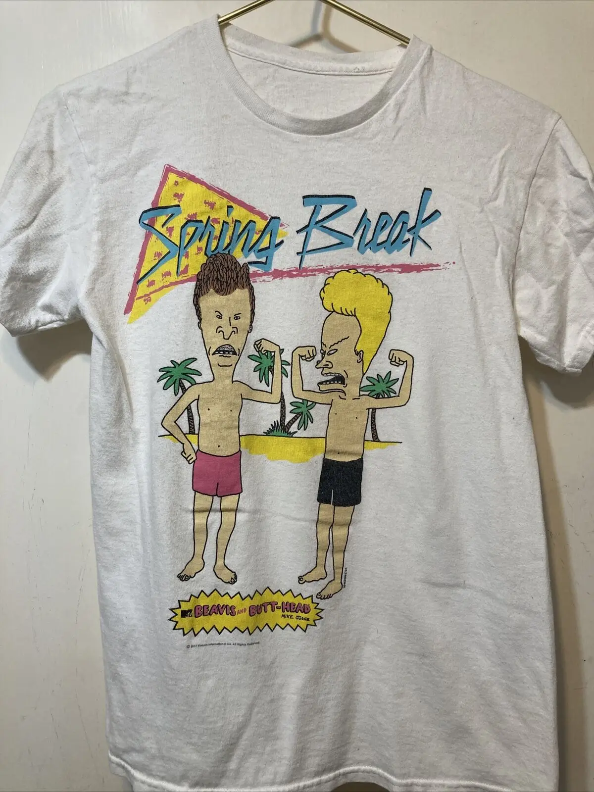 Beavis E Butthead Spring Break T Shirt Men'S S