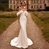 LORIE Off The Shoulde Mermaid Wedding Dresses Sleeveless Princess Bridal Gown Sweatheart Elegant Wedding Gowns Customized 2024 1