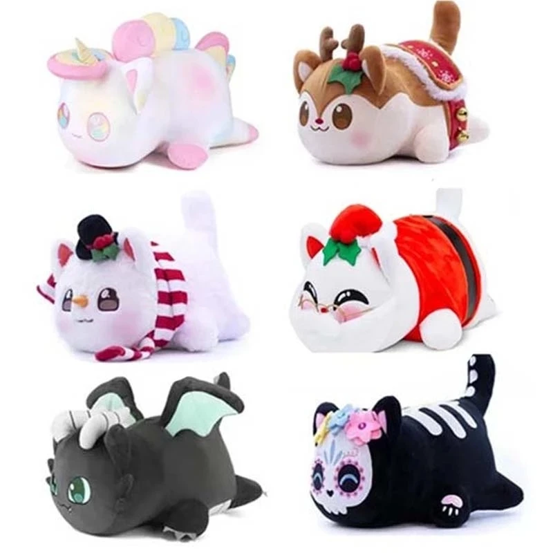 Dropship Meemeow Aphmau Plush Meemeows Food Cats Plushie Bunle