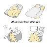 Cartoon Printed Blanket Picnic-B-B-Blueys-Blankets Warm Blanket Soft and Comfortable Blanket Home Travel Birthday 4