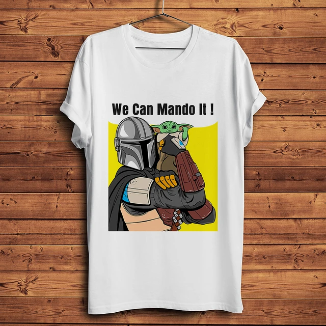 Mando Friends Bounty Hunter Boba Fett Funny T Shirt Men Women White Casual  Homme Femme Unisex Streetwear Tshirt No-sticker Print - T-shirts -  AliExpress