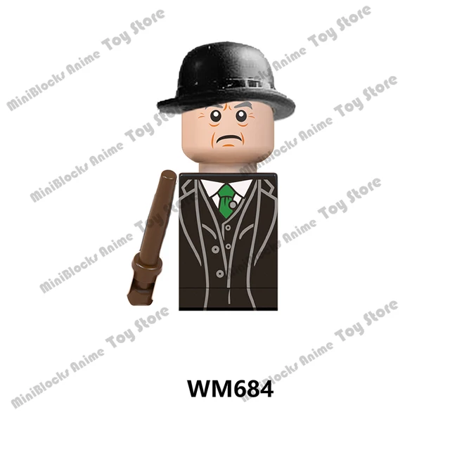 WM6040 WM6041 WM6059 WM6045 Movies Magic World plastic assembly mini action figure building blocks Bricks Toys birthday gifts WM684