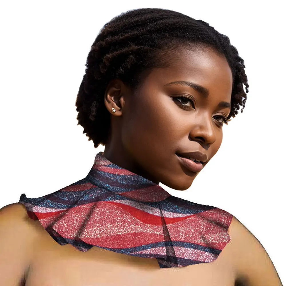 2023 African Rope Chain Statement Necklace Ankara Women Jewelry Handemade Collares Chokers Necklace Jewelry Boho Design WYB166