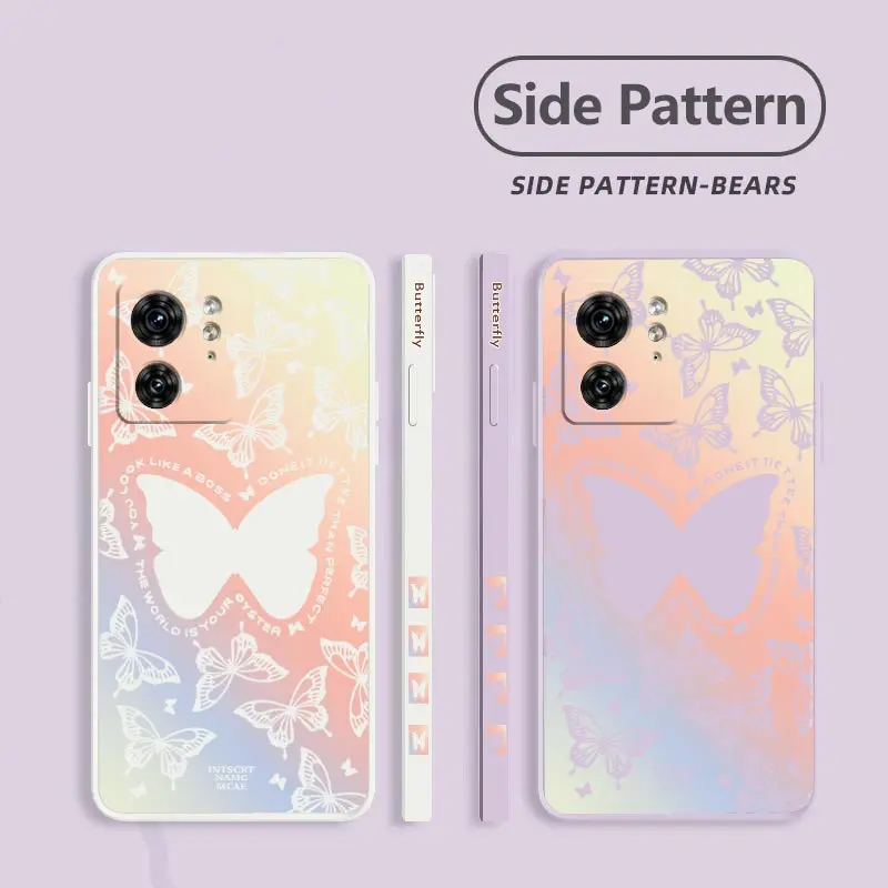Butterfly Dazzle Silicone Phone Case