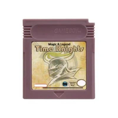 Crystal Clear Greenboy Creepy Black 16-Bit Game Cartridge