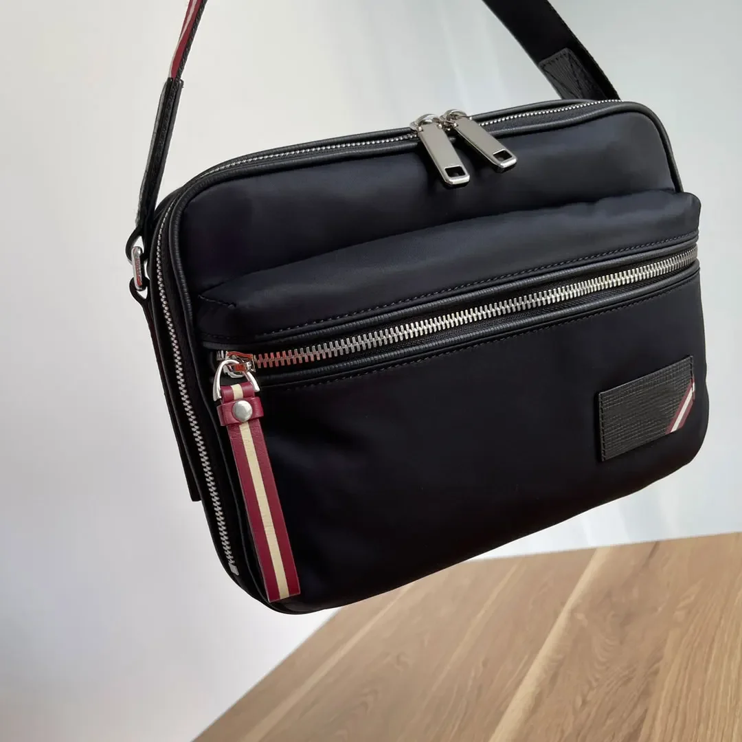 Fashion Ba Brand Bags Men's Bag New Nylon CrossBag Classic Striped Casual Single Shoulder Messenger Bag Fashion Camera Bag