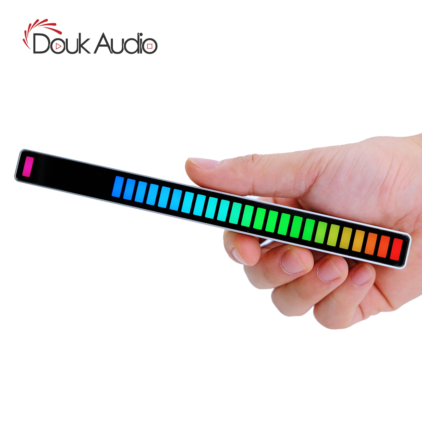Douk Audio 32bit Rgb Colorful Mic Music Levels Light Sound Level