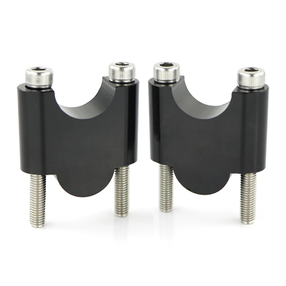 Motorcycle Handlebar Risers 22mm 7/8" Fat Mount Risers For BMW R1200R F800ST F700GS F650G F650CS G650GS R1100GS R1150GS R850GS 4