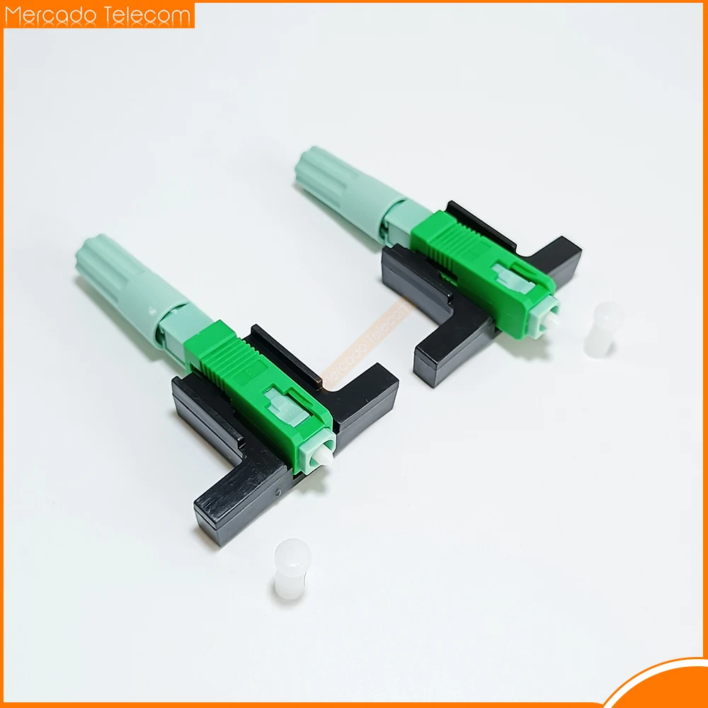 FTTH 58MM Fixed-length Block LX58 Single-Mode SC UPC APC Fast Connector FTTH Tool fiber optic connector 50,100,200pcs Lot