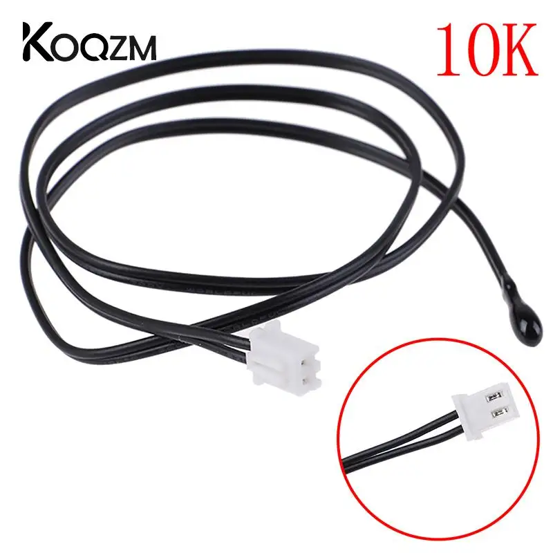 

1Pcs Waterproof NTC Temperature Thermal Thermistor TC 10K Probe Sensor 50cm Air Conditioning Temperature Sensor