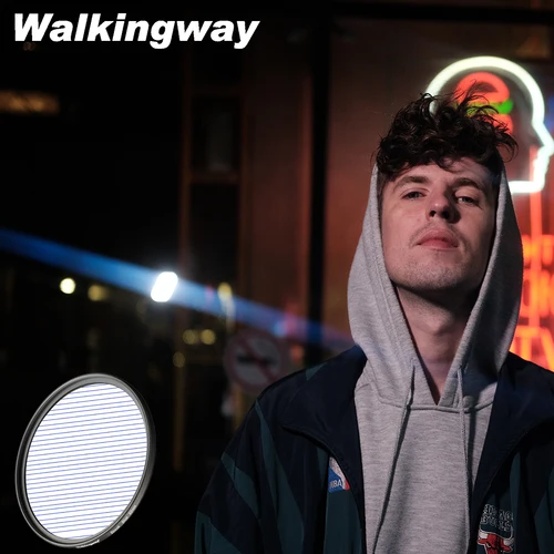 Walkingway-스트릭 필터 블루 플레어 렌즈 필터, 원형 시네마틱 49 52 55 58 62 67 72 77 82MM 카메라용 카메라 필터 5