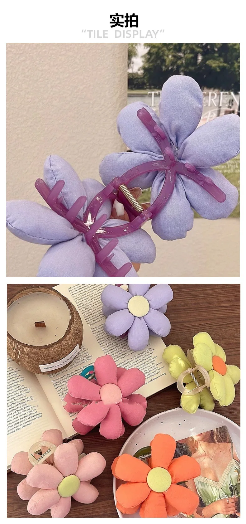 New Hot Support Hair Clip Claw Clamp Elegant Updo Barrettes Candy Color New Headwear Girls Kids Women Hair Accessories