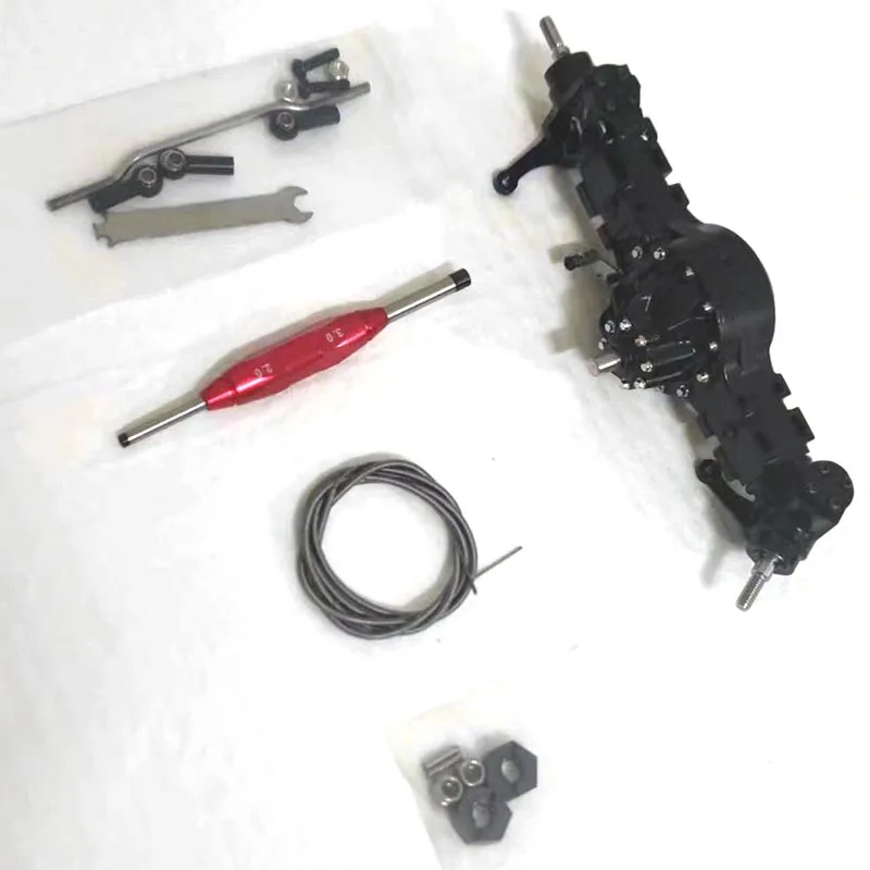 Perni E Mozzi Anteriori In Lega CNC Per Assale Sterzo – Tamiya 1/14 Trattori E Camion RC