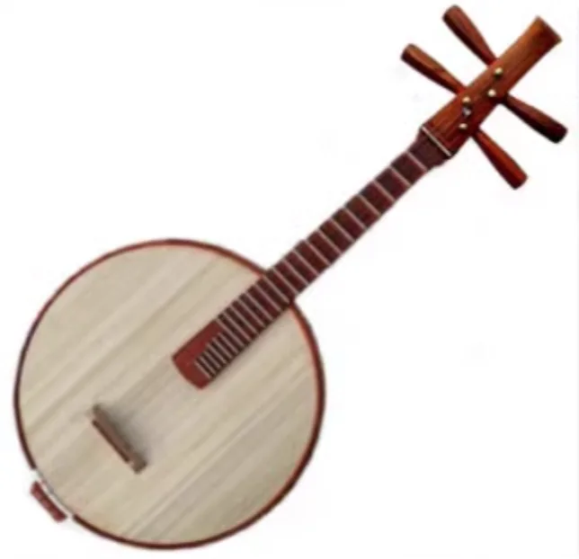 Zhongruan Medium Rua Side opening sound hole rosewood Chinese string instruments