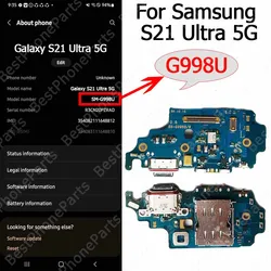 Universal Charging Port Board with USB Connector for Samsung Galaxy S21 Series (S21 Ultra G998U)
