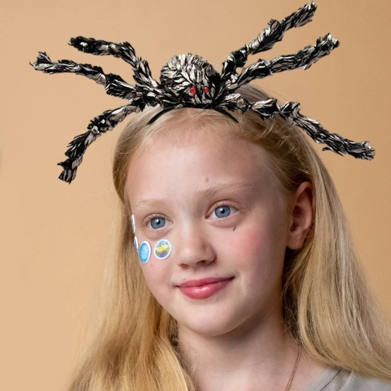 

Scary Halloween Araneid Spiderling Headband Photo Props Gift for Boys Girls