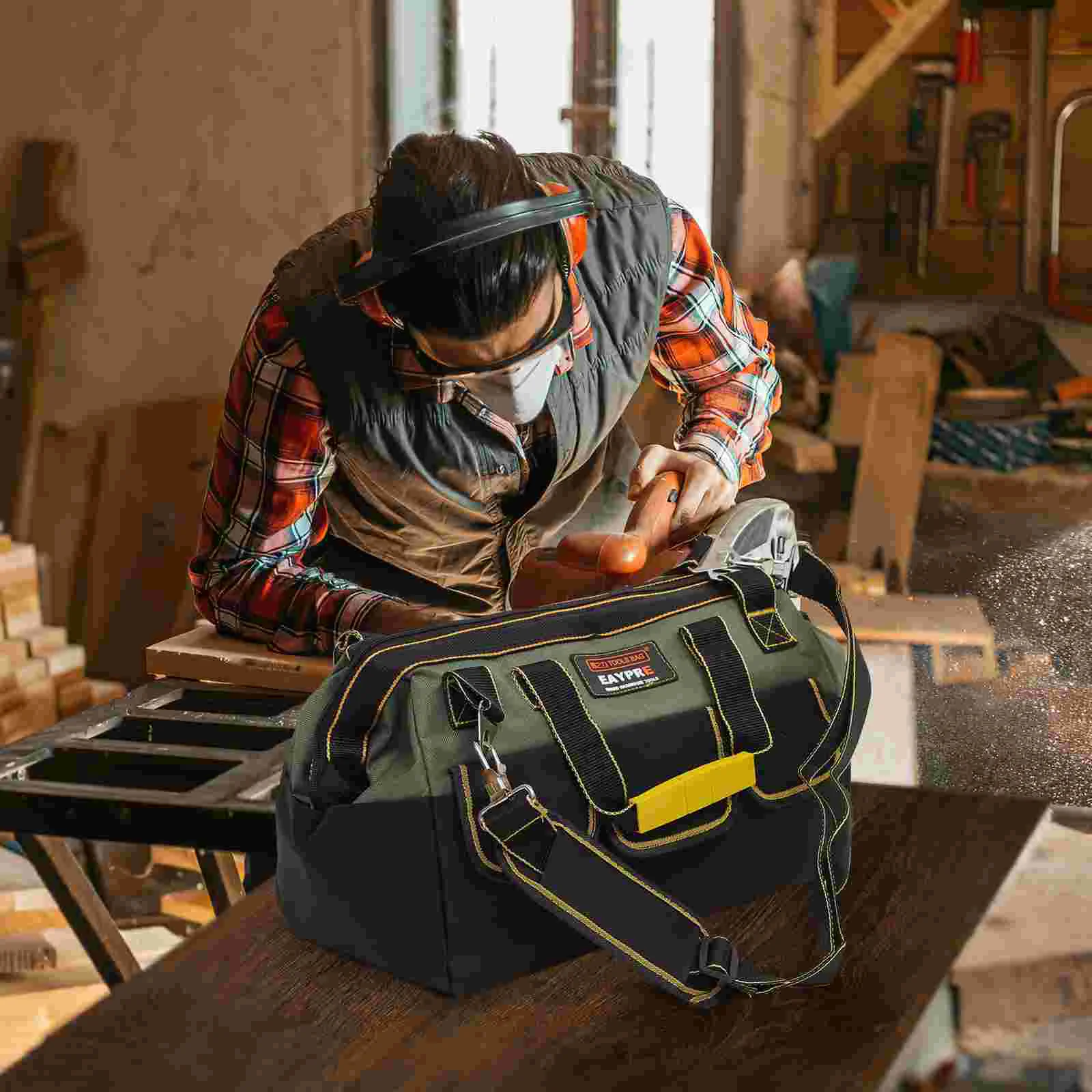 

Tote Bags Waterproof Tools Utility Organizer for Storage Pouch Oxford Cloth Miss