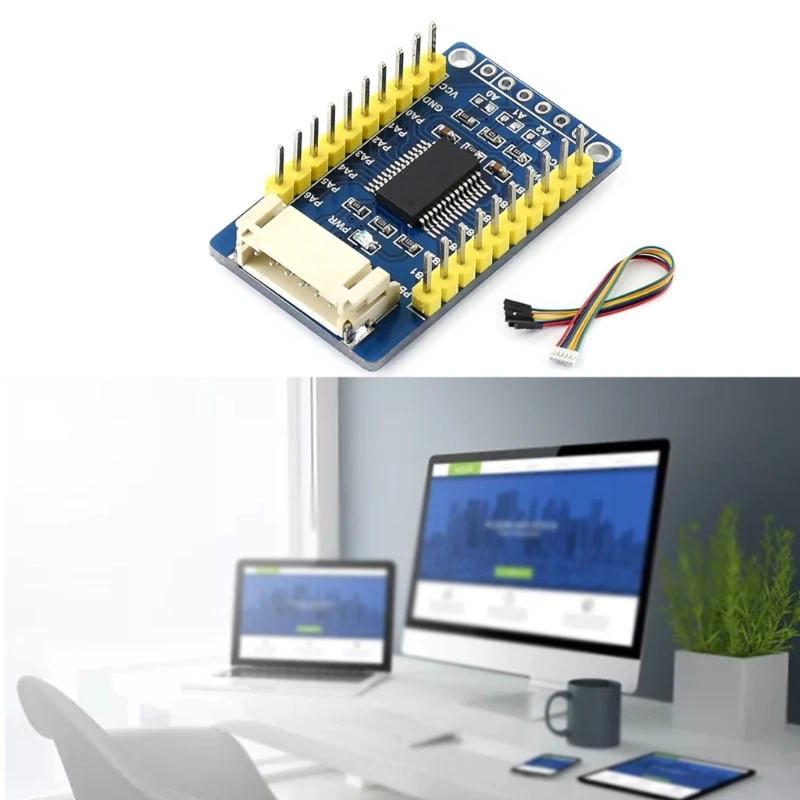 MCP23017 I2C 확장 보드 16핀 추가 지원 8개 확장 모듈 사용