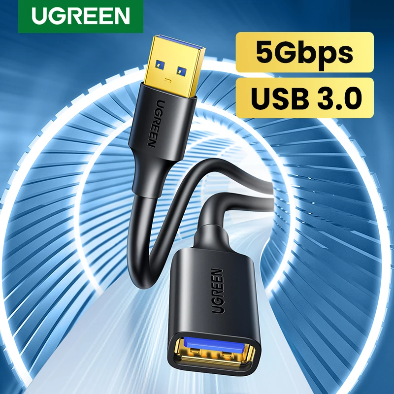 Ugreen ミニUSB拡張ケーブル,スマートラップトップ用USB 3.0ケーブル,TV,コンピューター,TVボックス,1回のssd usb