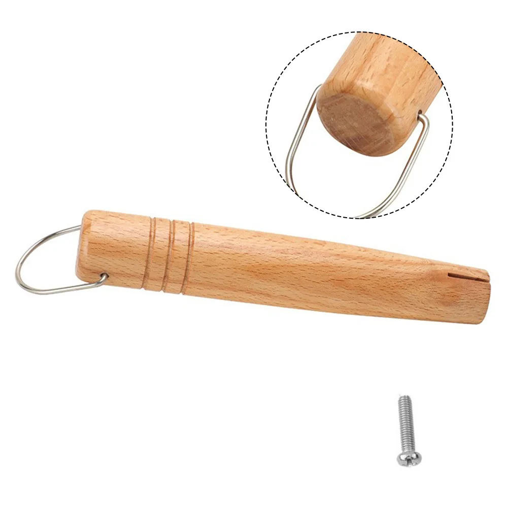 Universal Pan Pot Cookware Handle Saucepan Replacement Tool Wok Wooden Handle Removable Pan Pot Kitchen Accessories