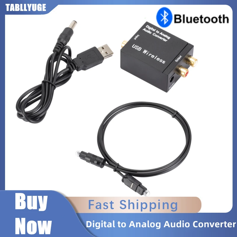 Audio Converter Audio Decoder Audio Converter Adapter Audio Converter Amplifier Digital to Analog Audio Converter Optical Fiber Coaxial Signal to Analog Audio Toslink Coaxial Signal RCA R/L Decoder
