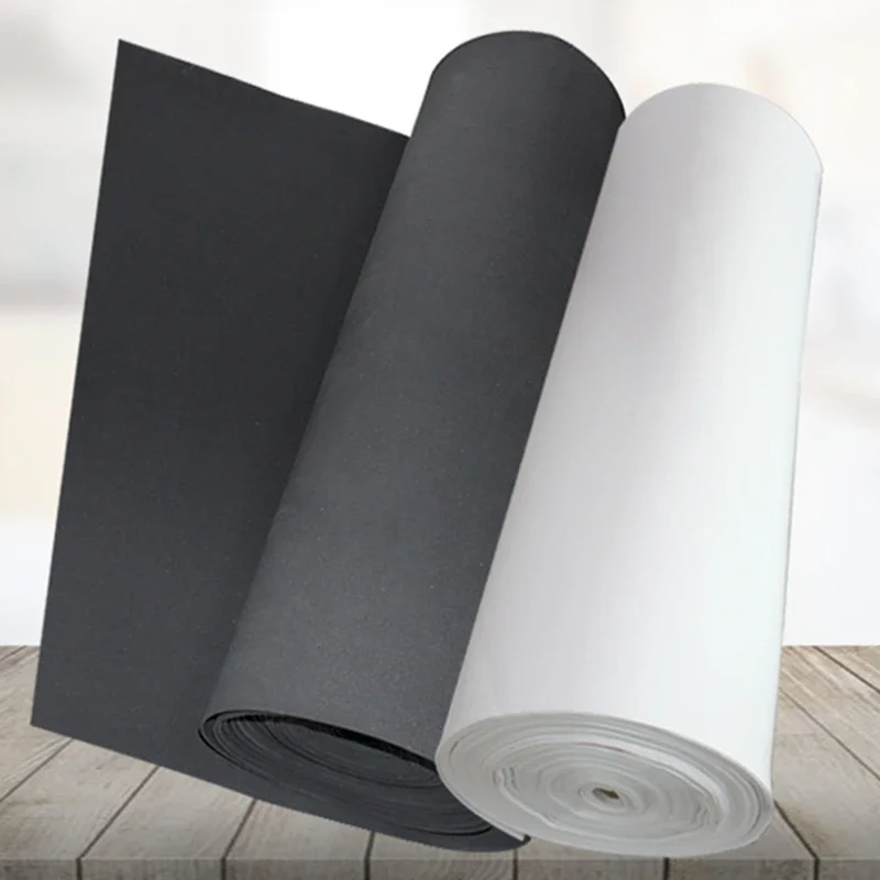Eva Foam Gasket Craft Crash Pad Sheets Punch Self-adhesive Single-sided DIY Handmade Model Making Sound Insulation Mat