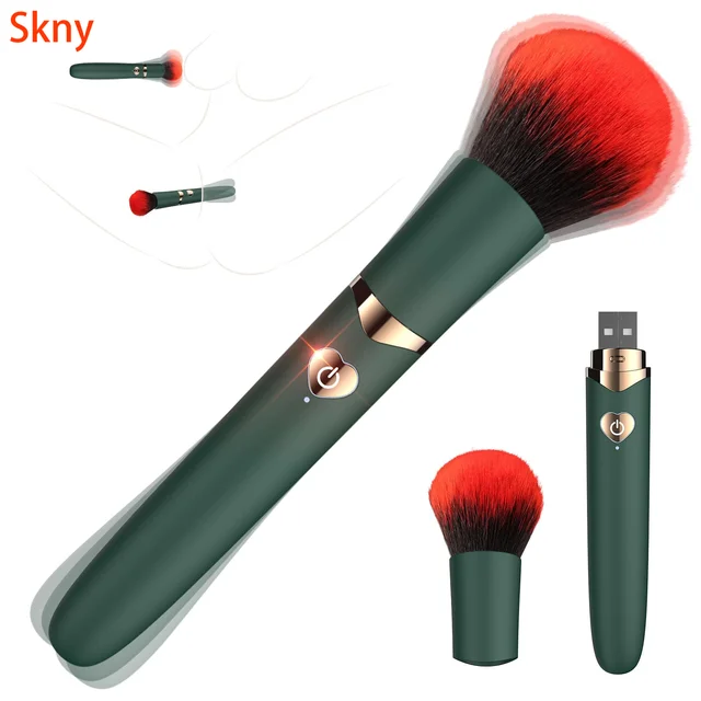 Kugel Vibrator für Frauen G-Punkt Nippel Klitoris Make-up Pinsel Vibratoren Stimulator av Zauberstab Dildo Massage Sexspielzeug Stick 18