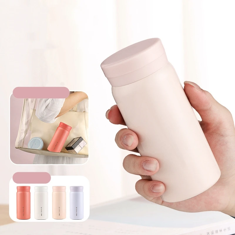 200ML Mini Thermos Bottle 316 Stainless Steel Tumbler Insulated Cup for Coffee Portable Vacuum Flask Water Bottle Warm for Girls