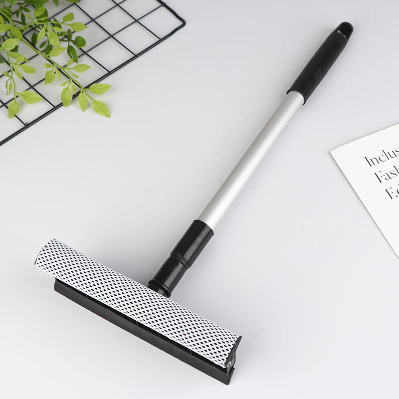 1PC Zuigmond Autoraamreiniger mit intrekbarem Paal – Glasreinigingsborstel und Ruitenwissergereedschap_voghion.com