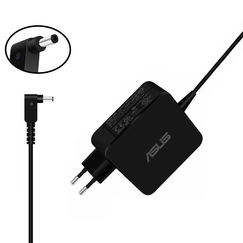 45ノートパソコンの充電器4.0 × 1.35ミリメートルac電源アダプタasus