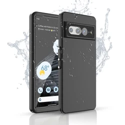 Ultimate IP68 Waterproof & Shockproof Case with Built - in Screen Protector - Heavy Duty Dustproof Diving Cover - Google Pixel 7 Pro