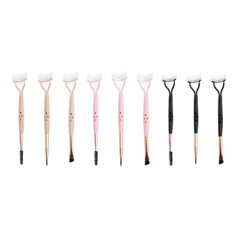 Arced-속눈썹 빗, 더블 헤드 속눈썹 분리기, 마스카라 어플리케이터, 접이식 속눈썹 빗, 눈썹 브러쉬, 눈 메이크업 도구