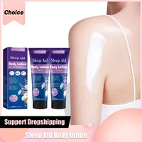Sleep Aid Body Lotion Deeply Moisturizing Improve Sleep Quality Softening Tender Lighten Skin Tone Maintain Whit-ening Body Care 1