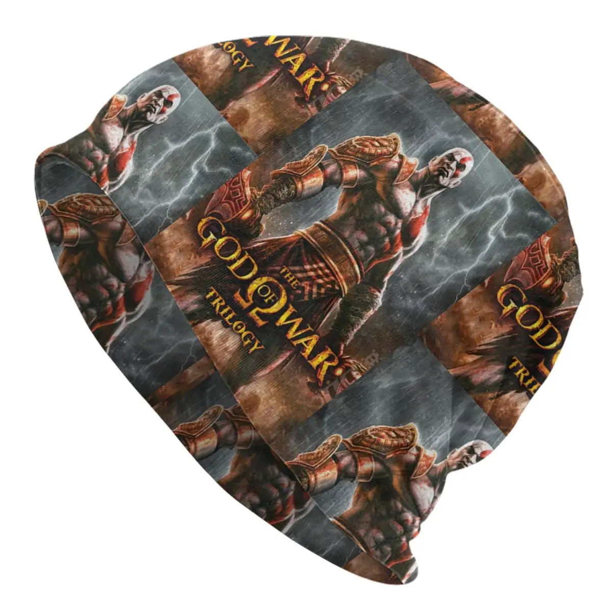 

Ретро Harajuku God of War God Of War Men and women вязаные шапочки Hat для мужчин и женщин уличная шляпа