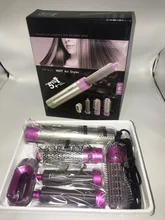  Hair Dryer 5 in 1 Brush Styler Air Wrap Professional Electric Hot Air Brush Styling Tool Barber Household Hair Curler Brush Kit 