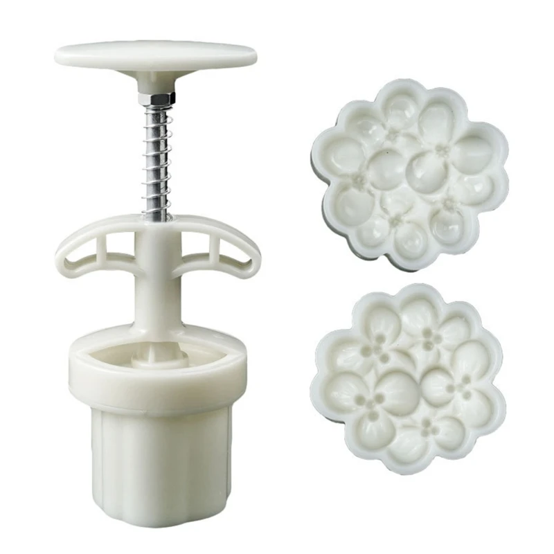 

Fragrans Mooncake Mold Mid-Autumn Festival Mooncake Mould DIY Hand Pressure Fondant Decorations Tools Moon Cake Mold