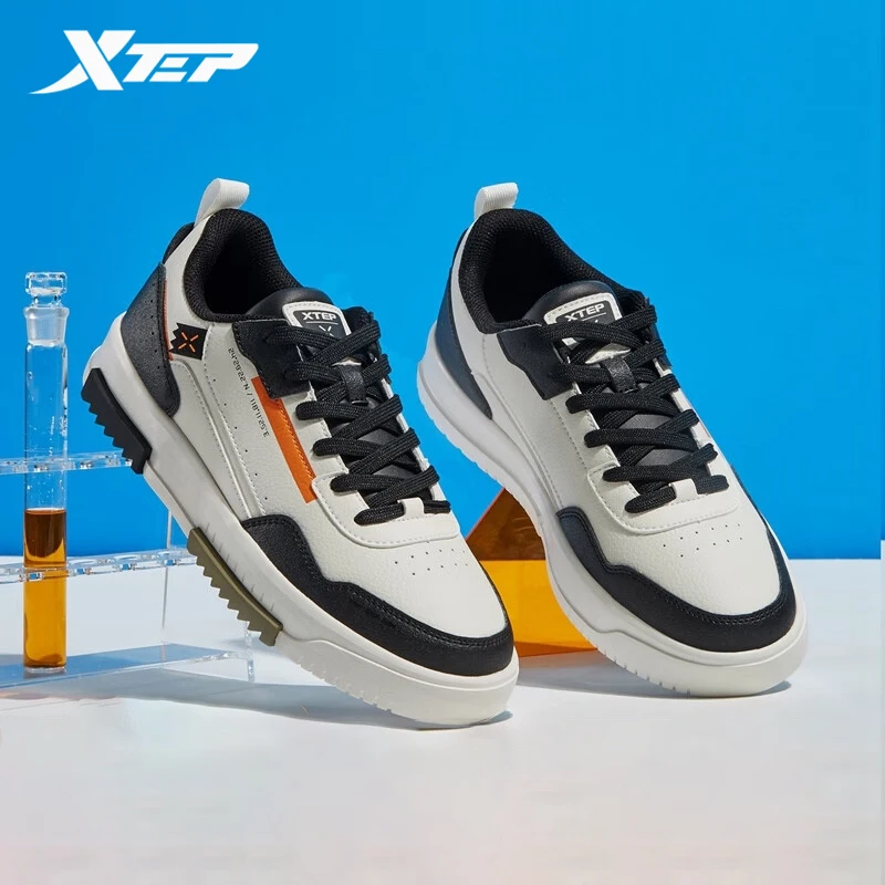  Xtep Men's Shoes Sneakers 2021 Spring New Casual Shoes Trend Fashion Sports Shoes Summer Skateboarding Shoes 879119317061