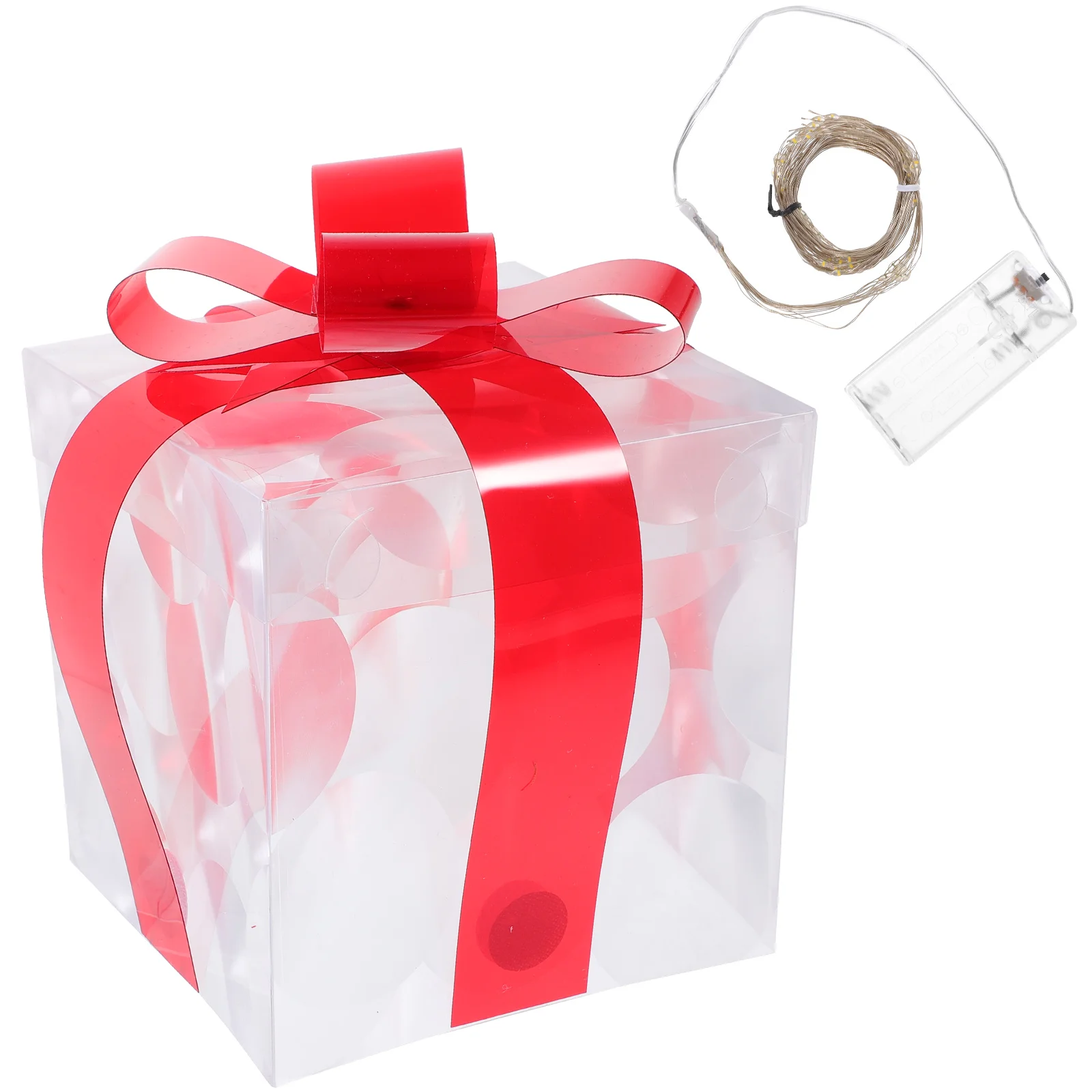 

Lighted Christmas Present Boxes Lights Outdoor Decorations Scene Layout Ornament