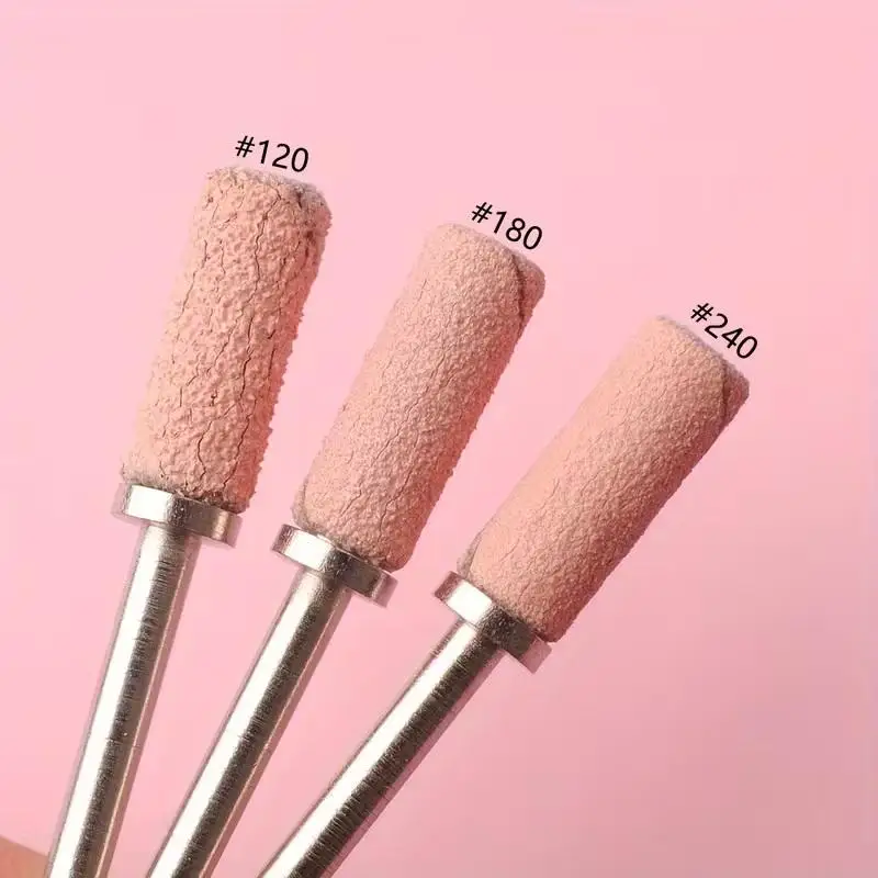 아크릴 폴리쉬 리무버 파일 네일 액세서리 도구 3.1mm 80개 미니 네일 샌딩 밴드 전동 네일 드릴 비트