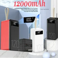 120W Portable Power Bank 120000mAh High Capacity Super Fast Charging Powerbank Charger External Battery for IPhone Xiaomi Huawei 1