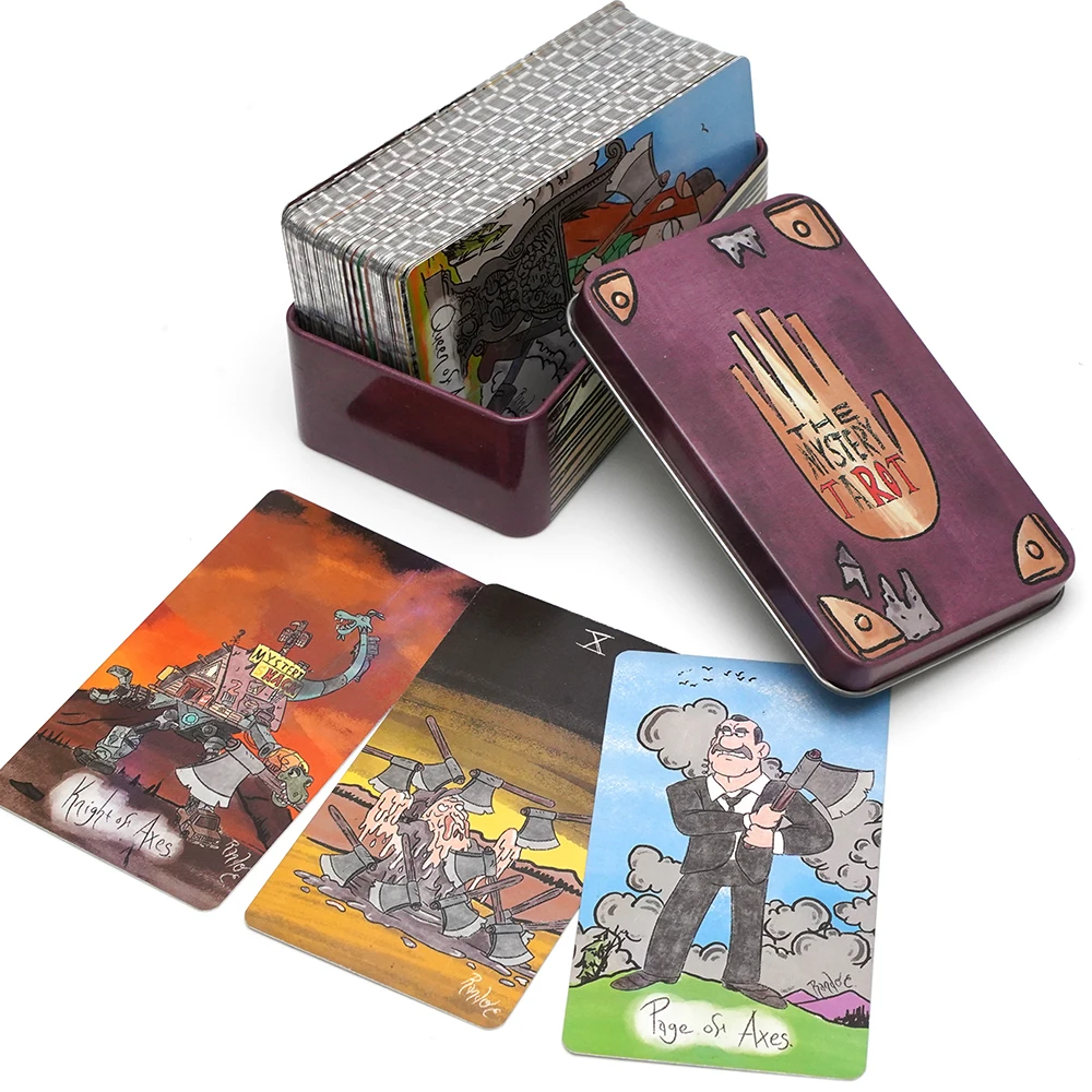 The Mystery Tarot! A 78-Card, Gravity Falls Cartoon-Inspired Tarot Deck with Guidebook 4