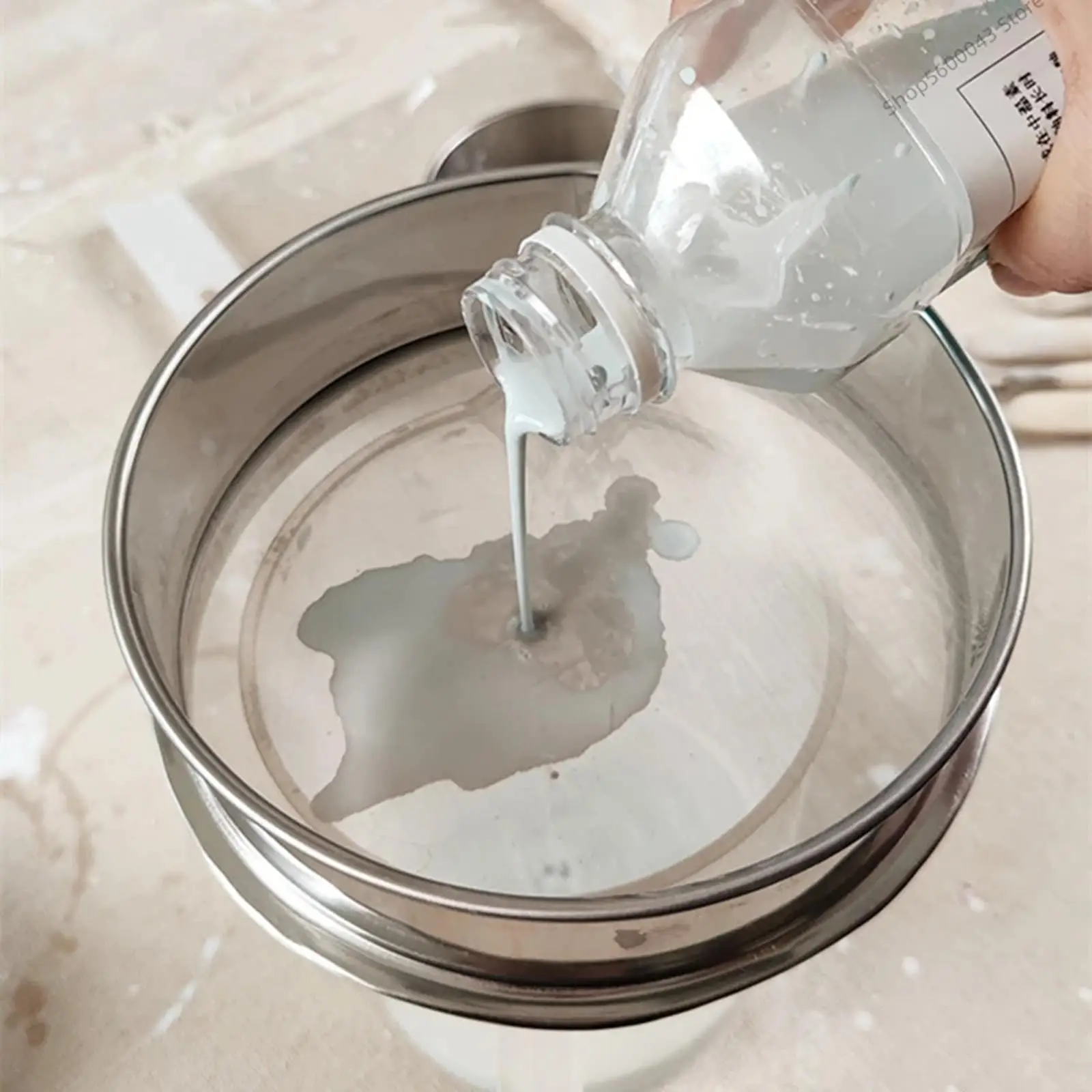 Ceramic Glaze Sieve Stainless Steel DIY Polymer Clay Screen Glaze for Liquid polymer clay tools,pottery sculpting tools,clay sculpting tools,pottery tools,clay craft tool
