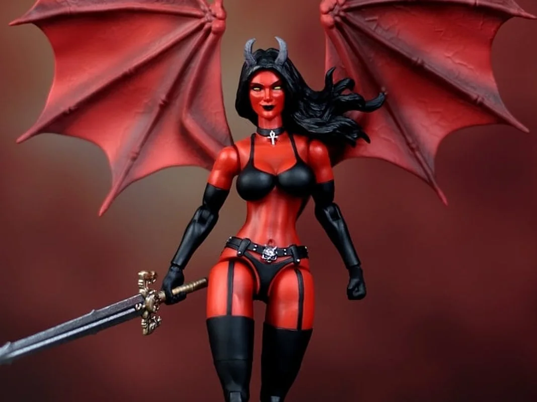 Executive Replicas 1/12 RED SONJA Purgatori VAMPIRELLA Action