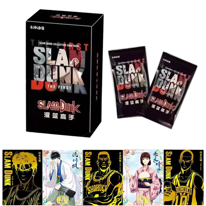 

Slam Dunk Collector's Edition Cards Classic Japanese Anime Characters Periphery Rukawa Kaede Rare SSS Hidden Black Diamond Card